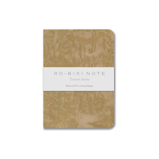 Ro-biki note notebook Passport Plain Texture Series Sand
