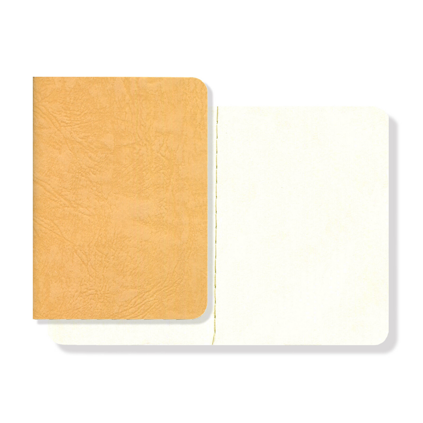 Ro-biki note notebook Passport Plain Texture Series Yellow