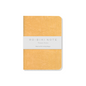 Ro-biki note notebook Passport Plain Texture Series Yellow