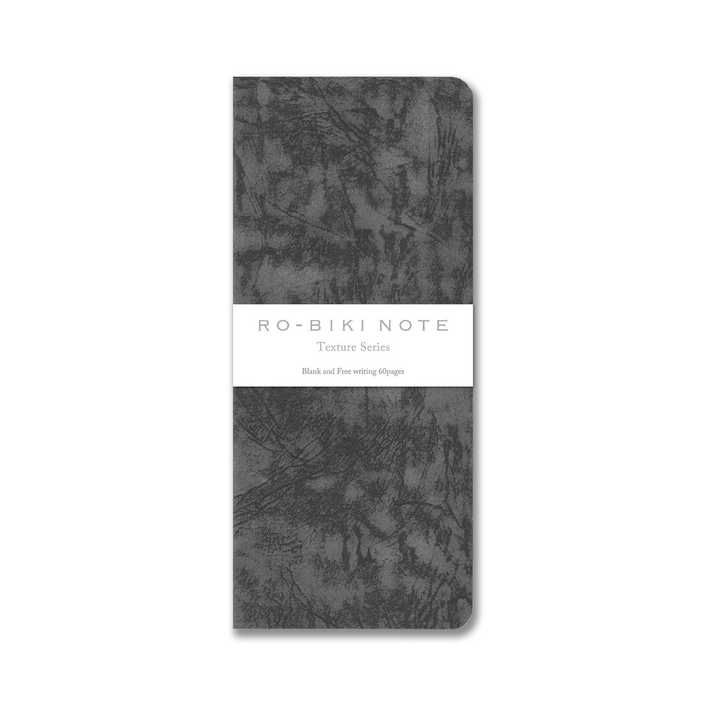 Ro-biki note notebook Texture series Plain Charcoal