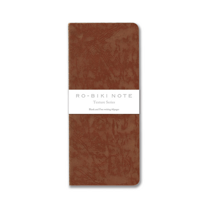 Ro-biki note notebook Texture series Plain Red