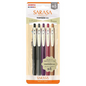 Zebra Sarasa gel ink rollerball Vintage set of 5 Version 2