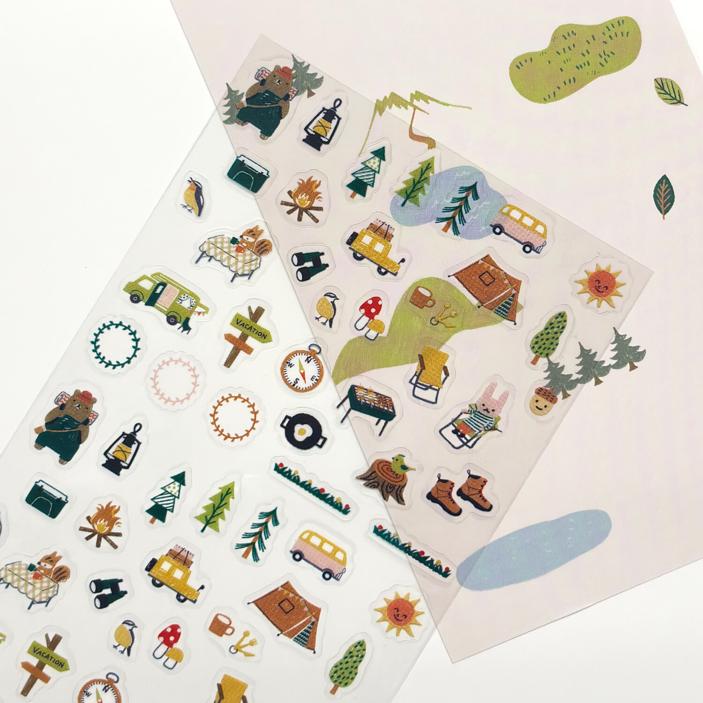 Seal Do Sticker Sheet Shinzi Katoh Camping