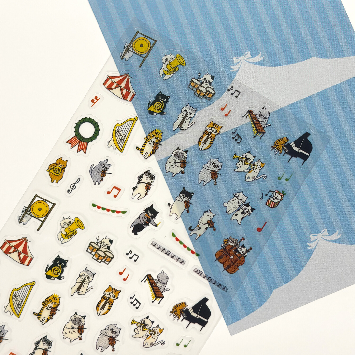 Seal Do Sticker Sheet Shinzi Katoh Cat Orchestra
