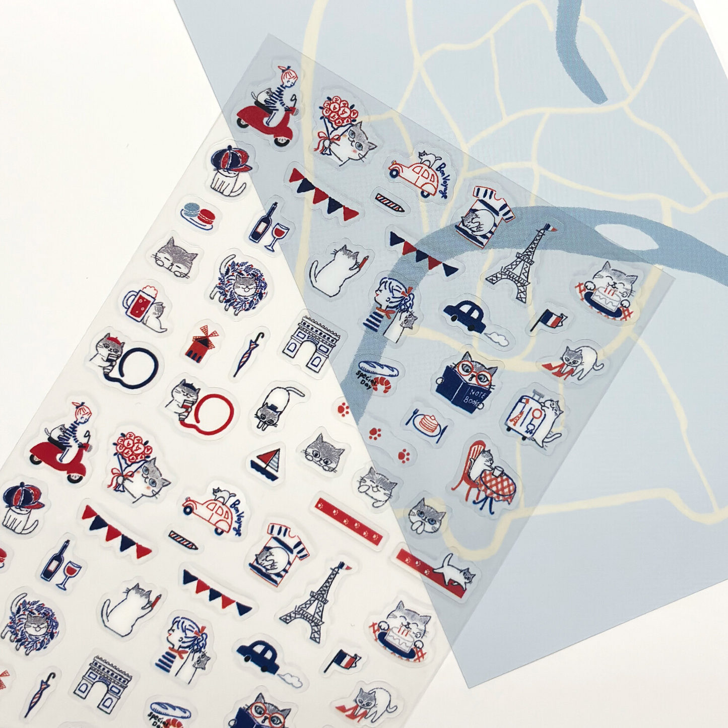 Seal Do Sticker Sheet Shinzi Katoh Cheri Cats