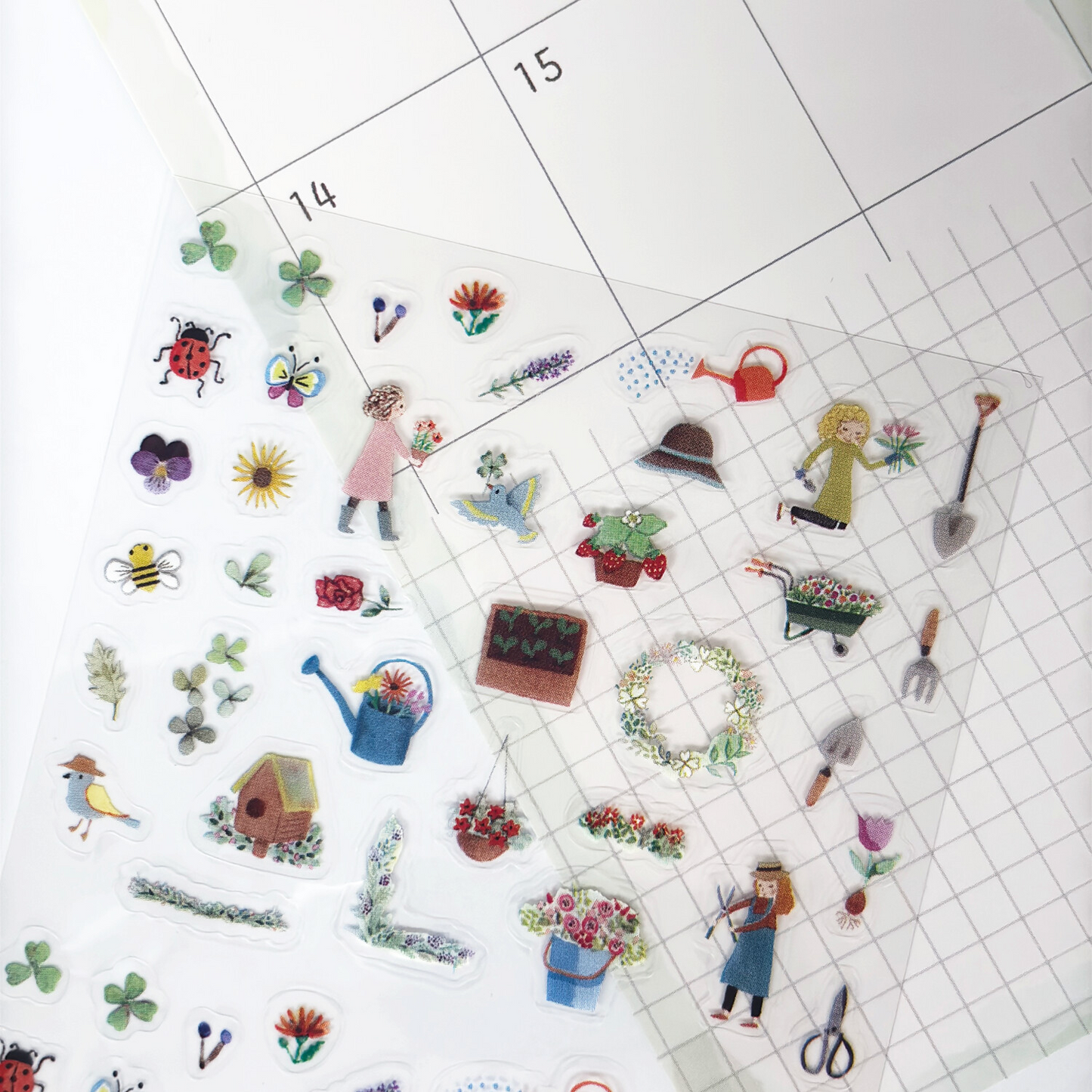 Seal Do Sticker Sheet Shinzi Katoh Gardening