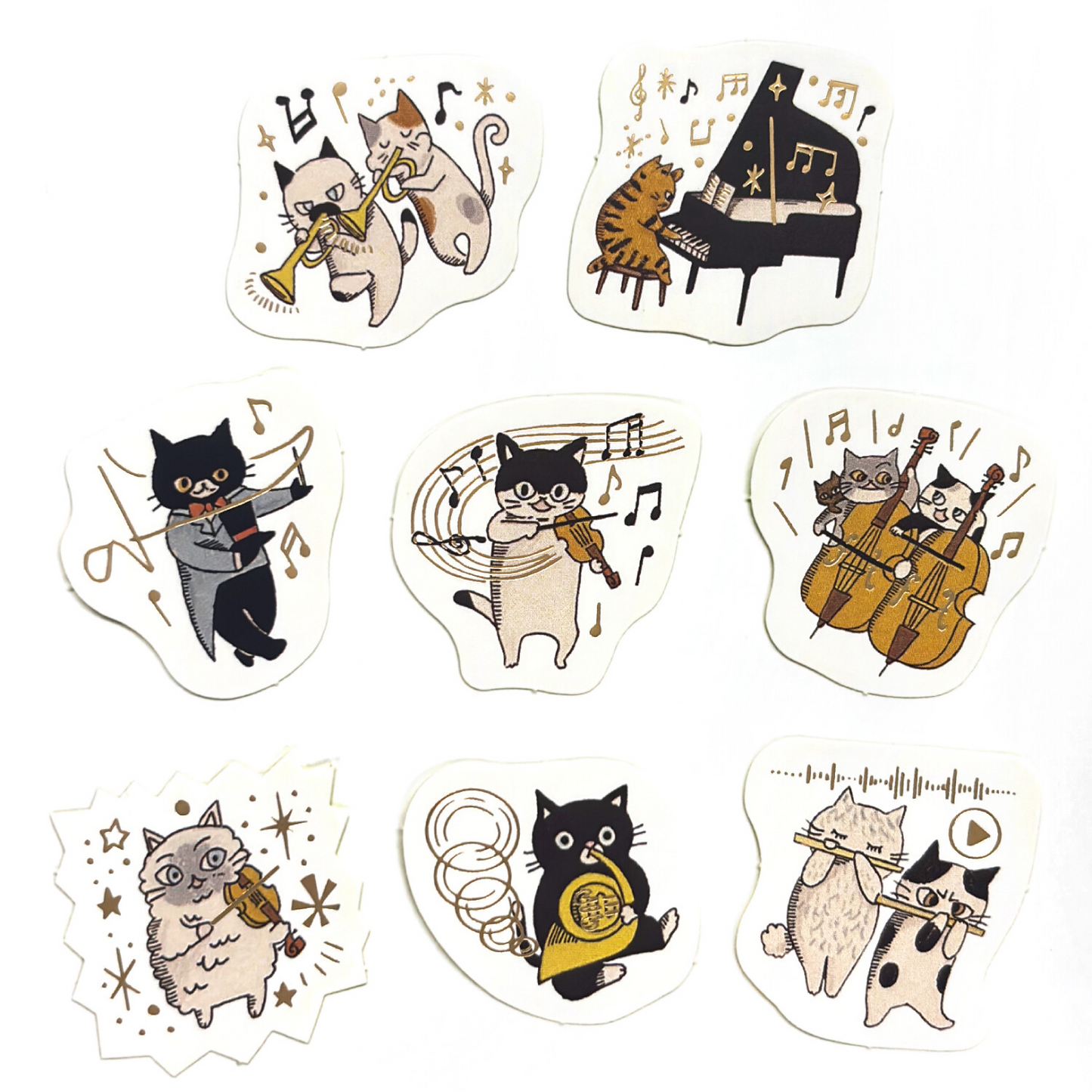 Seal Do Flake Stickers Shinzi Katoh Meowphonic Orchestra