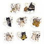 Seal Do Flake Stickers Shinzi Katoh Meowphonic Orchestra