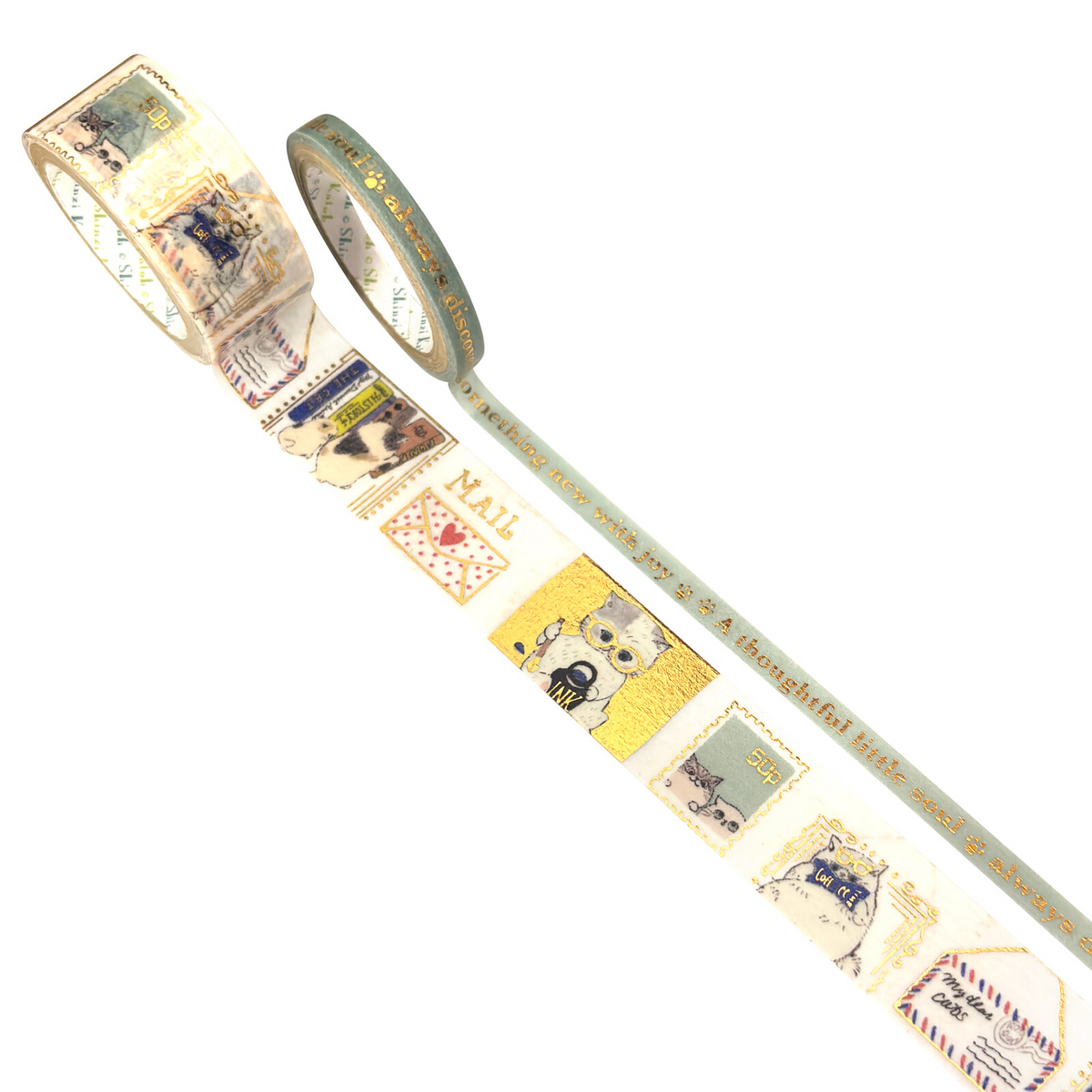 Seal Do Washi tape Shinzi Katoh My Dear Cats- Cat Letters