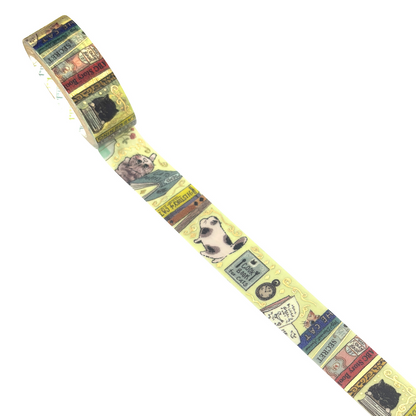 Seal Do Washi tape Shinzi Katoh My Dear Cats- Cats & Books