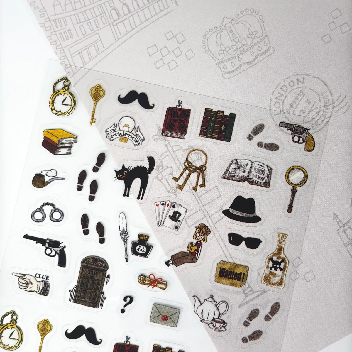 Seal Do Sticker Sheet Shinzi Katoh Mystery