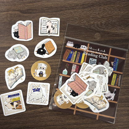 Seal Do Flake Stickers Shinzi Katoh Reading Club