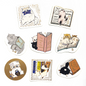 Seal Do Flake Stickers Shinzi Katoh Reading Club