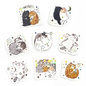 Seal Do Flake Stickers Shinzi Katoh Sleeping Cats