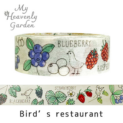 Seal Do Washi tape Birds Restaurant