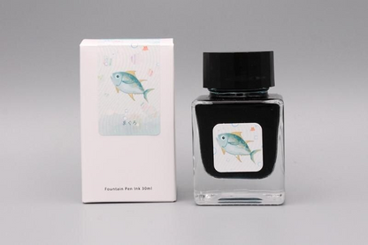 Kobayashi Original fountain pen ink- Shizuoka - Maguro Tuna (Shimmer)