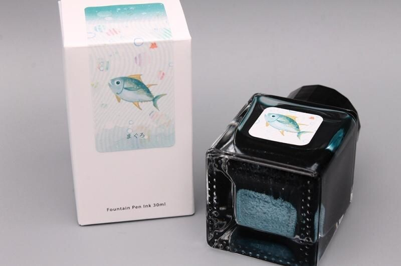 Kobayashi Original fountain pen ink- Shizuoka - Maguro Tuna (Shimmer)