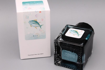 Kobayashi Original fountain pen ink- Shizuoka - Maguro Tuna (Shimmer)