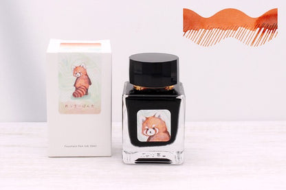 Kobayashi Original fountain pen ink- Shizuoka - Red Panda