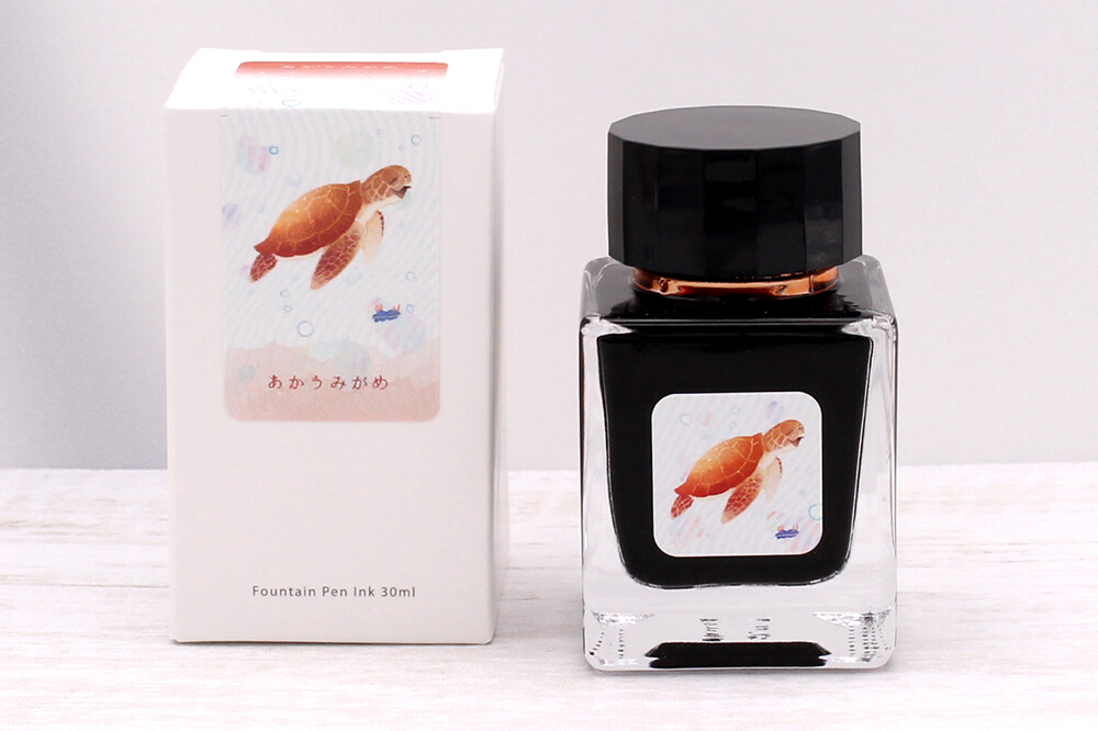 Kobayashi Original fountain pen ink- Shizuoka - Red Sea Turtle