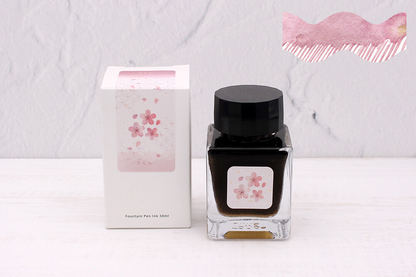 Kobayashi Original fountain pen ink- Shizuoka - Sakura (shimmer)