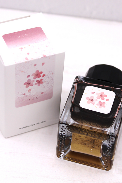 Kobayashi Original fountain pen ink- Shizuoka - Sakura (shimmer)