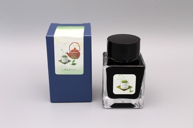 Kobayashi Original fountain pen ink- Shizuoka - Shizuoka Green Tea (scented)