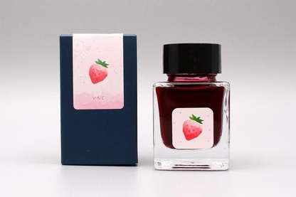 Kobayashi Original fountain pen ink- Shizuoka - Shizuoka Strawberry (scented)