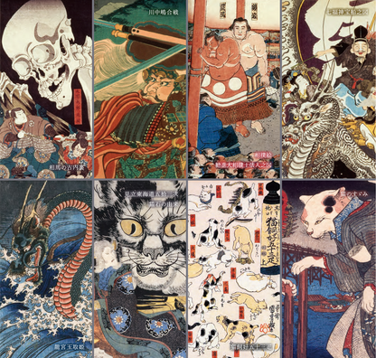 Taccia Nakabayashi Ukiyo-e Kuniyoshi Aomenou