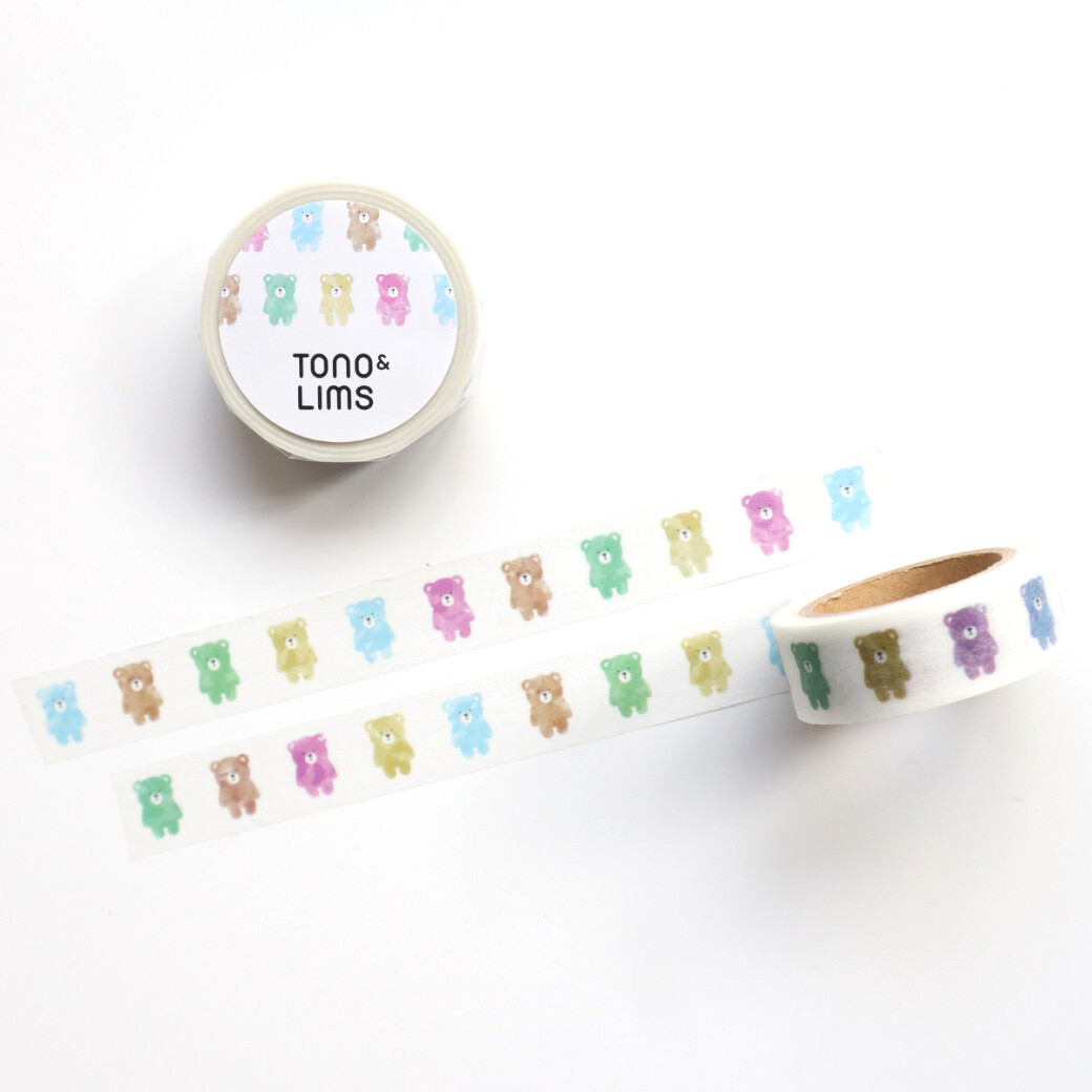 Forme. Washi Tono & Lims bear colored