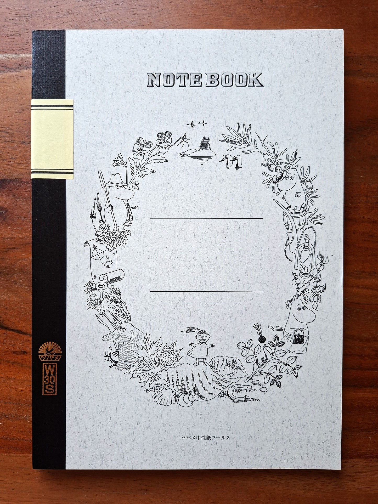 Tsubame Note Moomin Notebook B5 Ruled 60 pages
