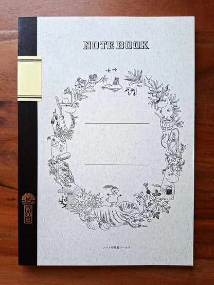 Tsubame Note Moomin Notebook B5 Ruled 60 pages