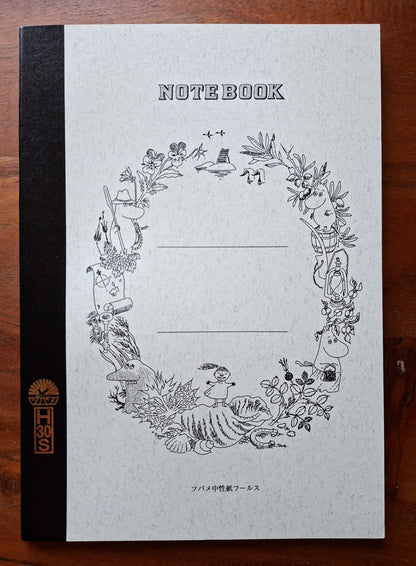 Tsubame Note Moomin Notebook A5 Ruled 60 pages