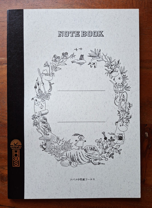 Tsubame Note Moomin Notebook A5 Ruled 60 pages