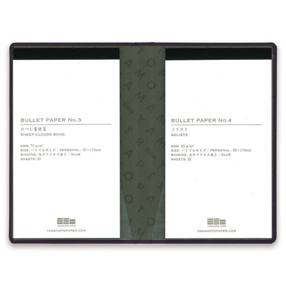 Bullet Jotter by Yamamoto Paper Blue