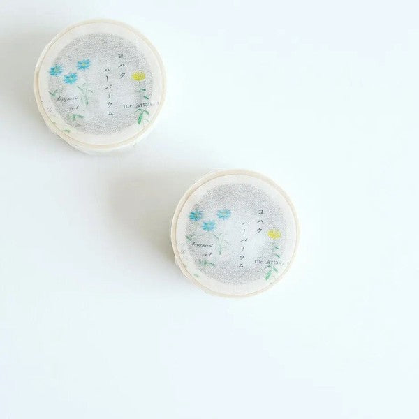 Yohaku Washi Tape Herbarium