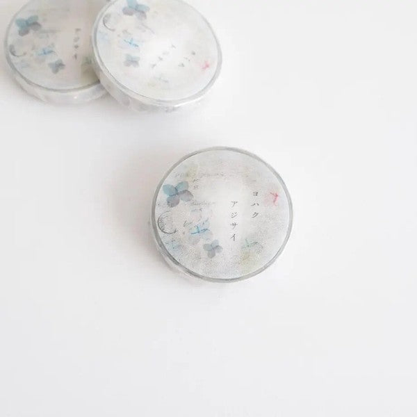 Yohaku Washi Tape Hydrangea