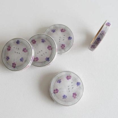 Yohaku Washi Tape Viola