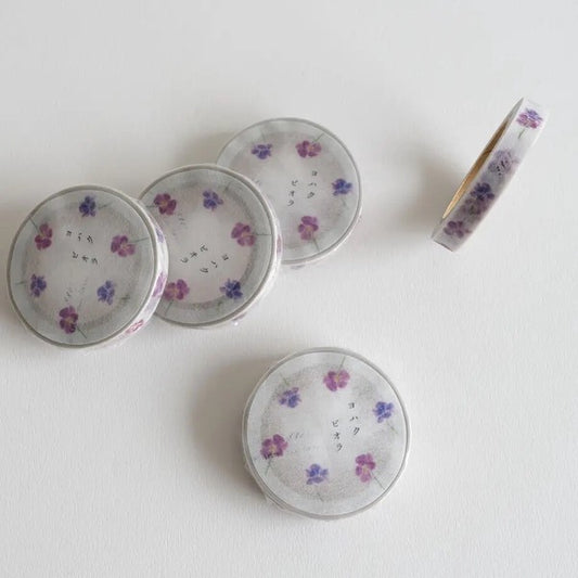 Yohaku Washi Tape Viola