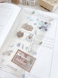 Kuboandlucy x Dana Ate Oatmeal Four Seasons Sticker Sheet Winter