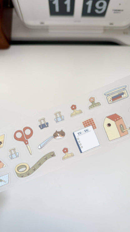 Kuboandlucy x Idiot Sandwich | A Cup of Journaling P.E.T Tape