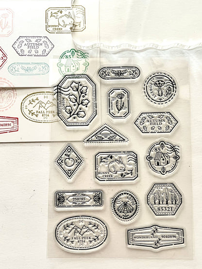 Nikki Dotti - Stamp Set - Woodland