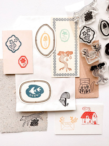 Nikki Dotti- Stamp Set - Cozy