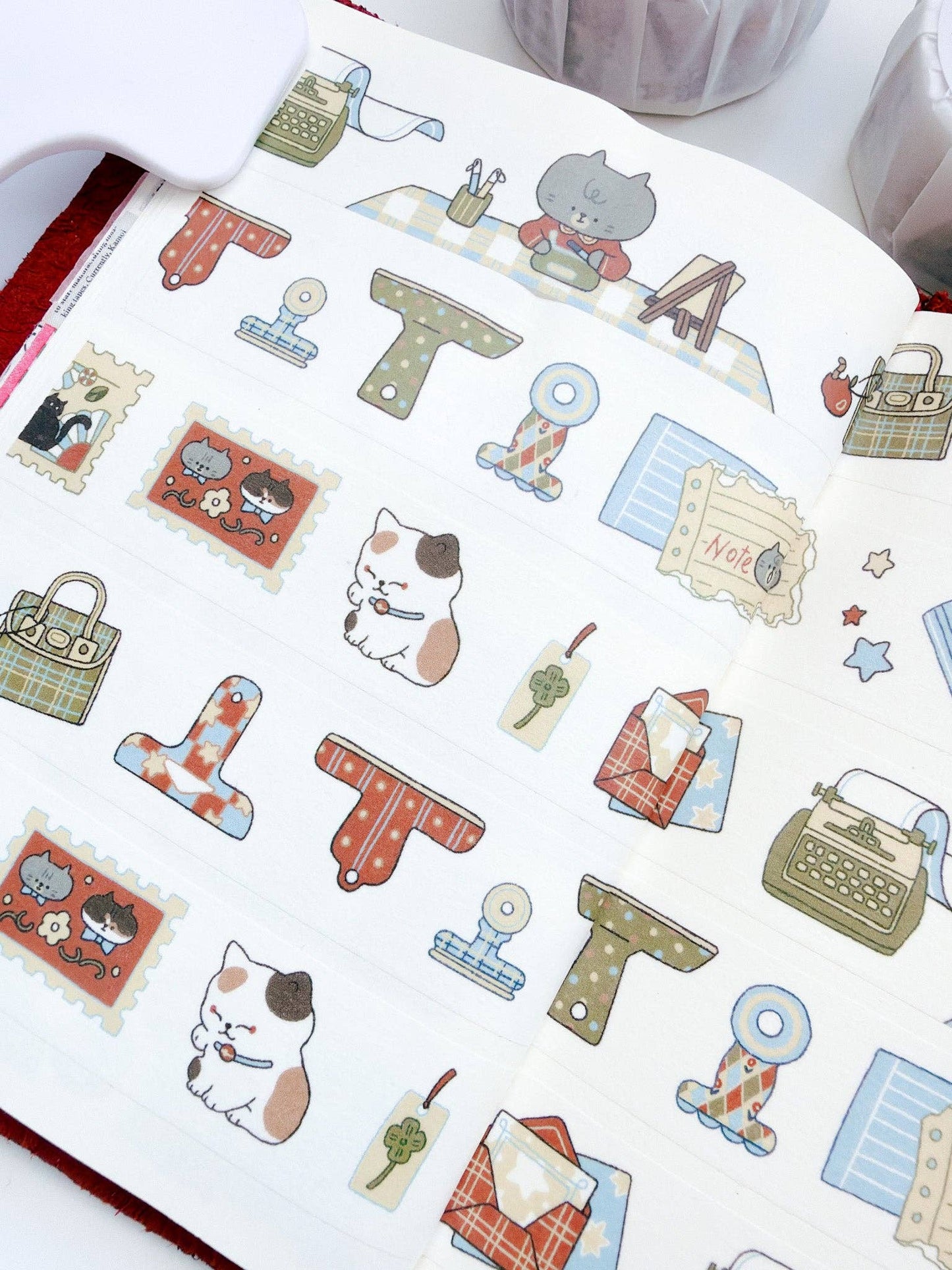 Kuboandlucy x Idiot Sandwich | My Journal Sips V.3 Washi Tape