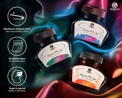 2 ml Sample Octopus fountain pen ink Mermaid