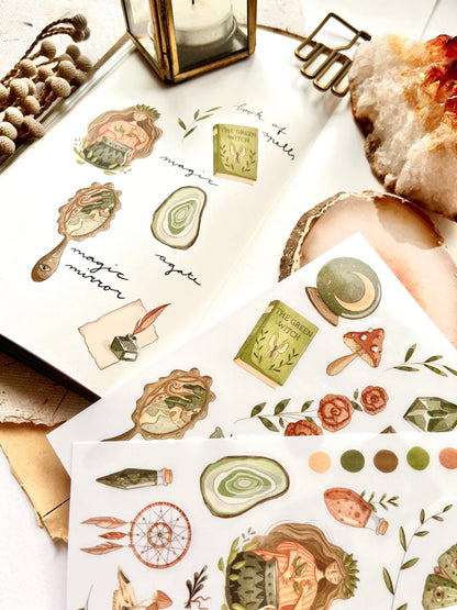 Nikki Dotti- Rubon stickersheet Magic