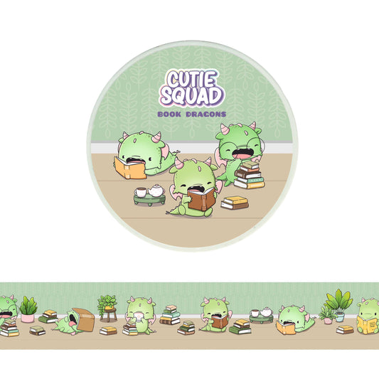 CutieSquad Washi Tape Bookdragons