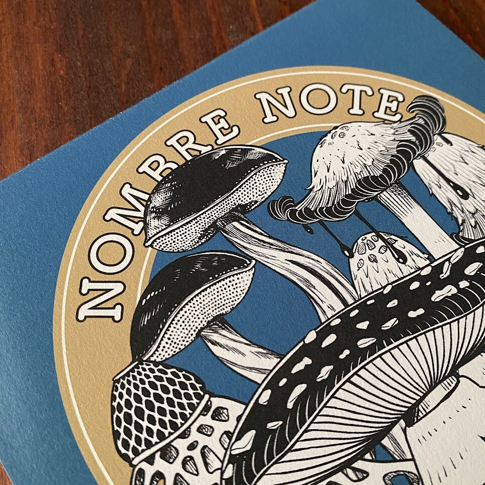 Nombe Note A5 Notebook Nouto Living With Mushrooms
