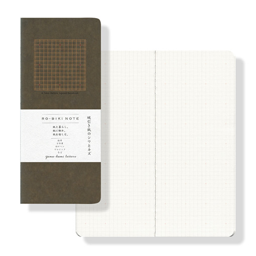 Ro-biki note notebook basic grid 4.5 mm